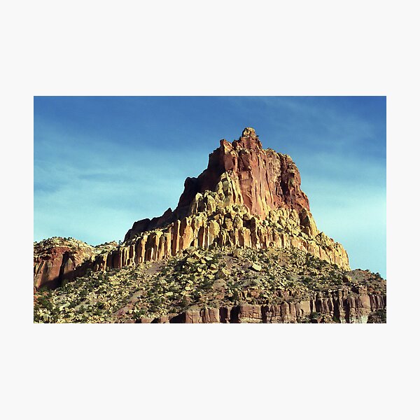 Rock Mountain Summit: Capitol Reef National Park, Utah Photographic Print