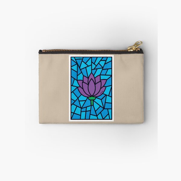 Item preview, Purple Lotus - Faux Stained Glass designed and sold by pixelinga.