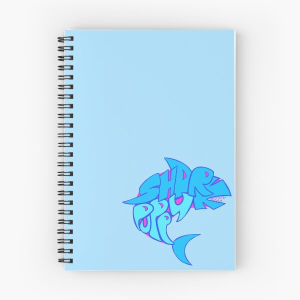 Item preview, Shark Puppy Band Logo (Blue Pink) designed and sold by aaroncello.