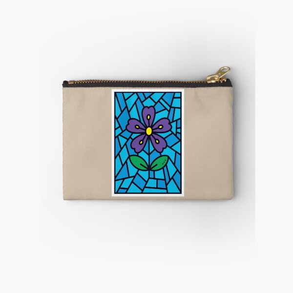 Item preview, Purple Flower - Faux Stained Glass designed and sold by pixelinga.