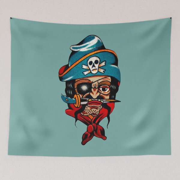 Item preview, Pirate With Knife In Mouth designed and sold by VictorIos.