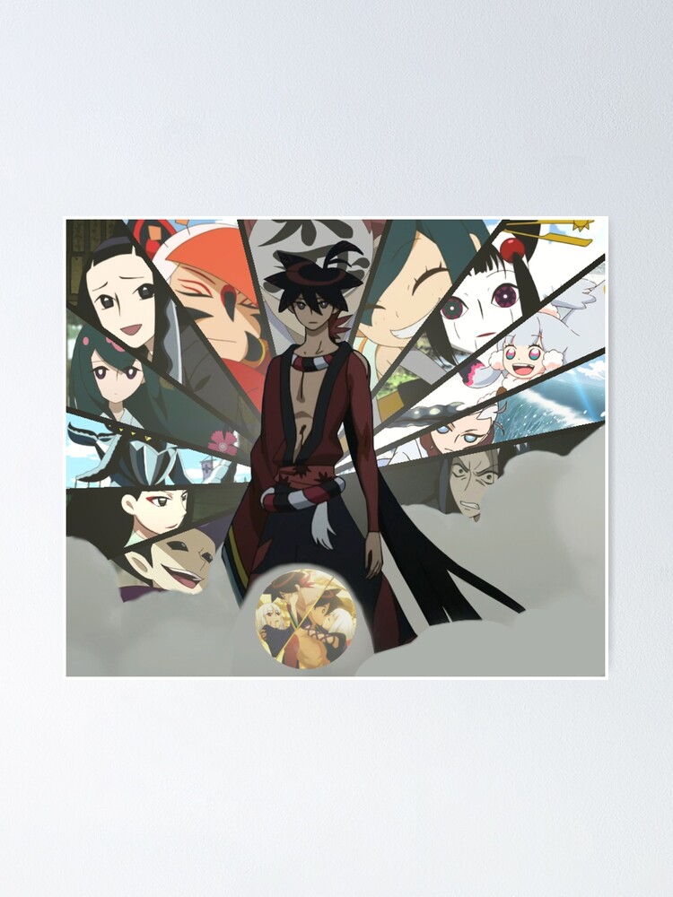 Katanagatari Shichika Memory Poster By Hopezero Redbubble