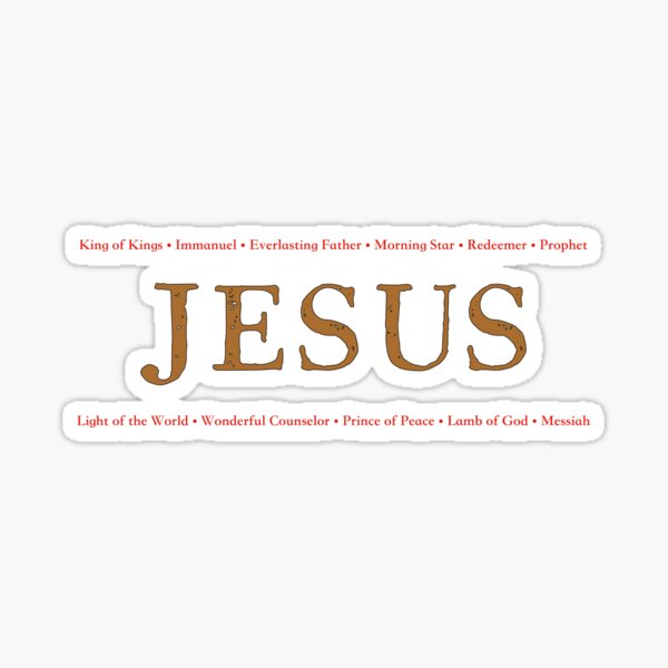 Item preview, The Names of Jesus designed and sold by Artsyfellow.