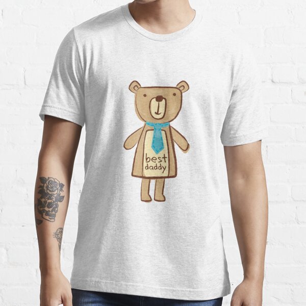 Best Daddy Bear T Shirt By Nevertoolatexx Redbubble 4230