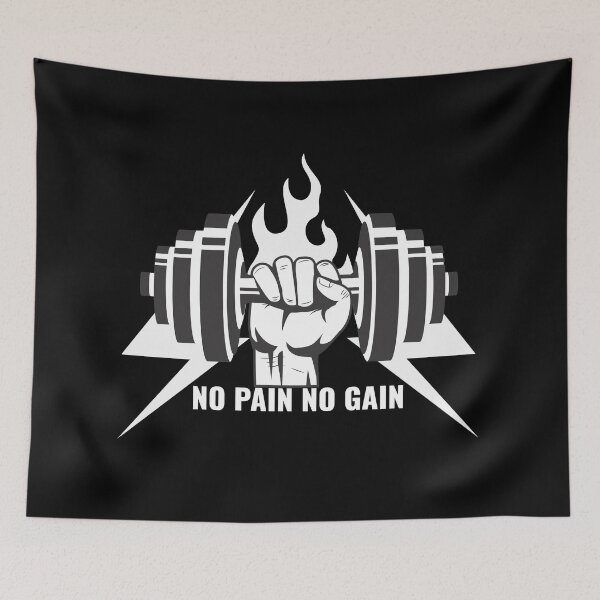 Item preview, No Pain No Gain designed and sold by ThiagoBeck.