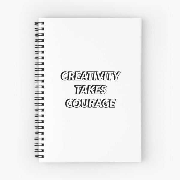 Item preview, CREATIVITY TAKES COURAGE   designed and sold by Inspirationmotivation.