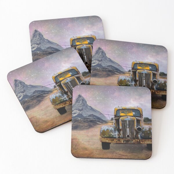 Item preview, Baby Come Home - 1930's Antique Car in Matterhorn Mountain Background  designed and sold by mamazita.