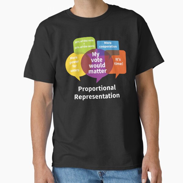 Item preview, Why proportional representation? For dark background designed and sold by FairVoteCanada.