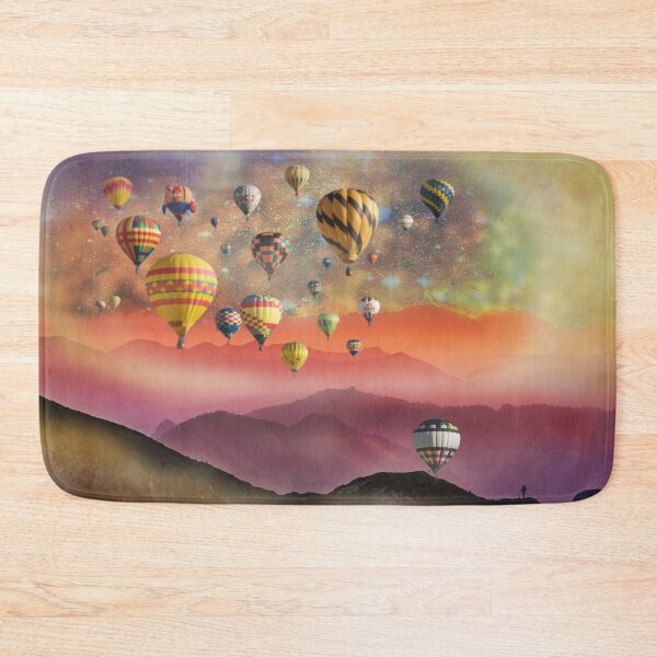 Item preview, One Last Traveller To Go - Hot Air Balloons Moving To Fifth Dimension  designed and sold by mamazita.