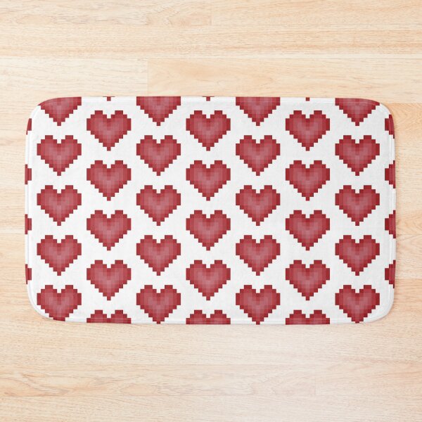 Item preview, Red pixel heart designed and sold by maryannacher.