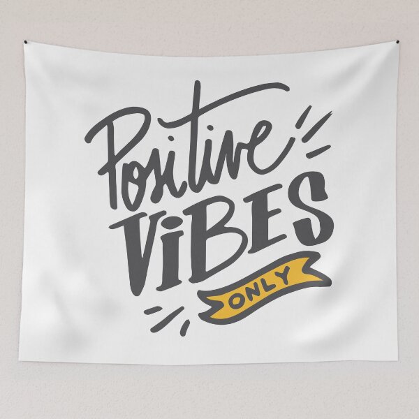 Item preview, Positive Vibes Only designed and sold by ThiagoBeck.