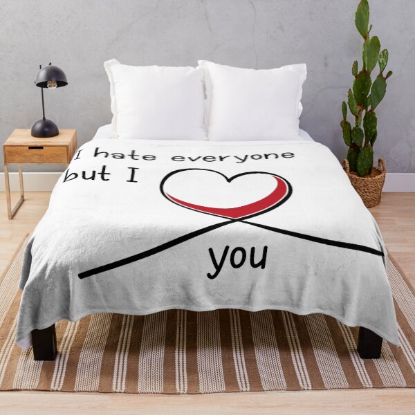 Artikelvorschau, Introvertierter Valentinstag Ich hasse alle, aber ich liebe dich entworfen und verkauft von ojdart.