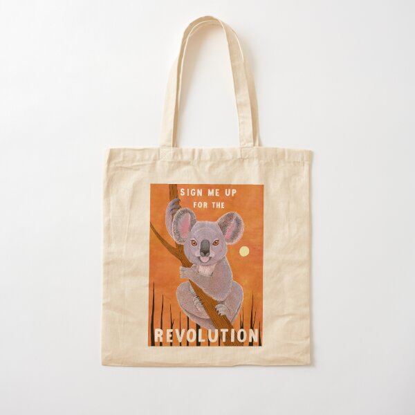 Sign me up for the Revolution Cotton Tote Bag