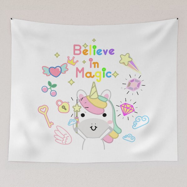 Item preview, Unicorn - Believe in Magic designed and sold by aslai.