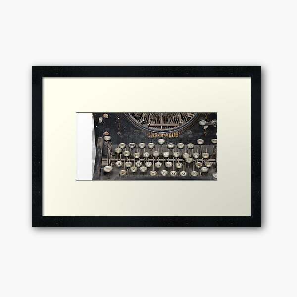 The Old School Computer Framed Art Print