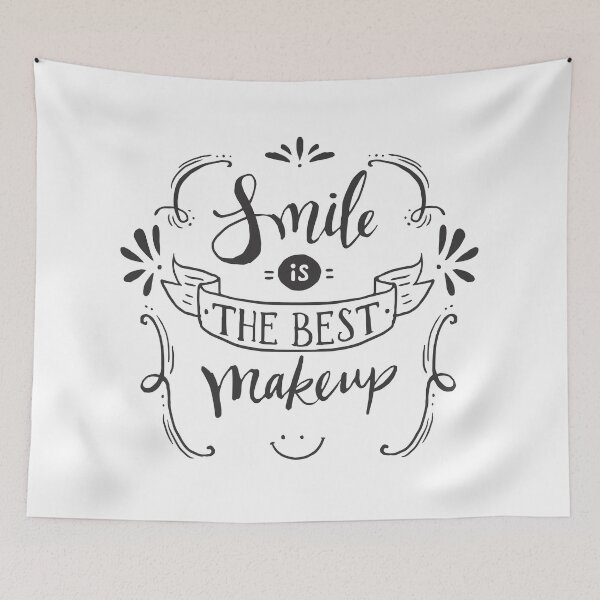 Item preview, Smile is The Best Makeup designed and sold by ThiagoBeck.