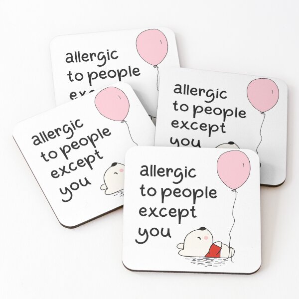 Item preview, Introvert Valentine Allergic to People Except You designed and sold by ojdart.