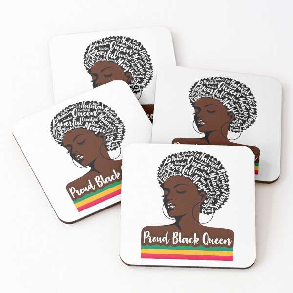 Item preview, Natural Hair Queen Graphic Design designed and sold by trueblue0036.