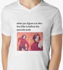 All figured out! Men's V-Neck T-Shirt