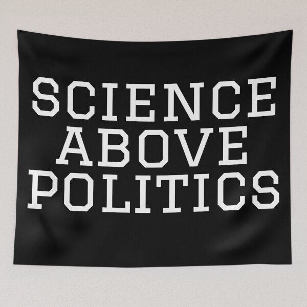Item preview, Science above politics designed and sold by gingerlouls.
