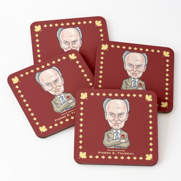Item preview, Pierre Trudeau designed and sold by MacKaycartoons.