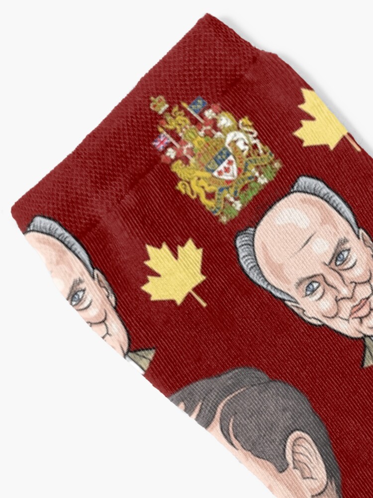 Thumbnail 2 of 5, Socks, Pierre Trudeau designed and sold by MacKaycartoons.