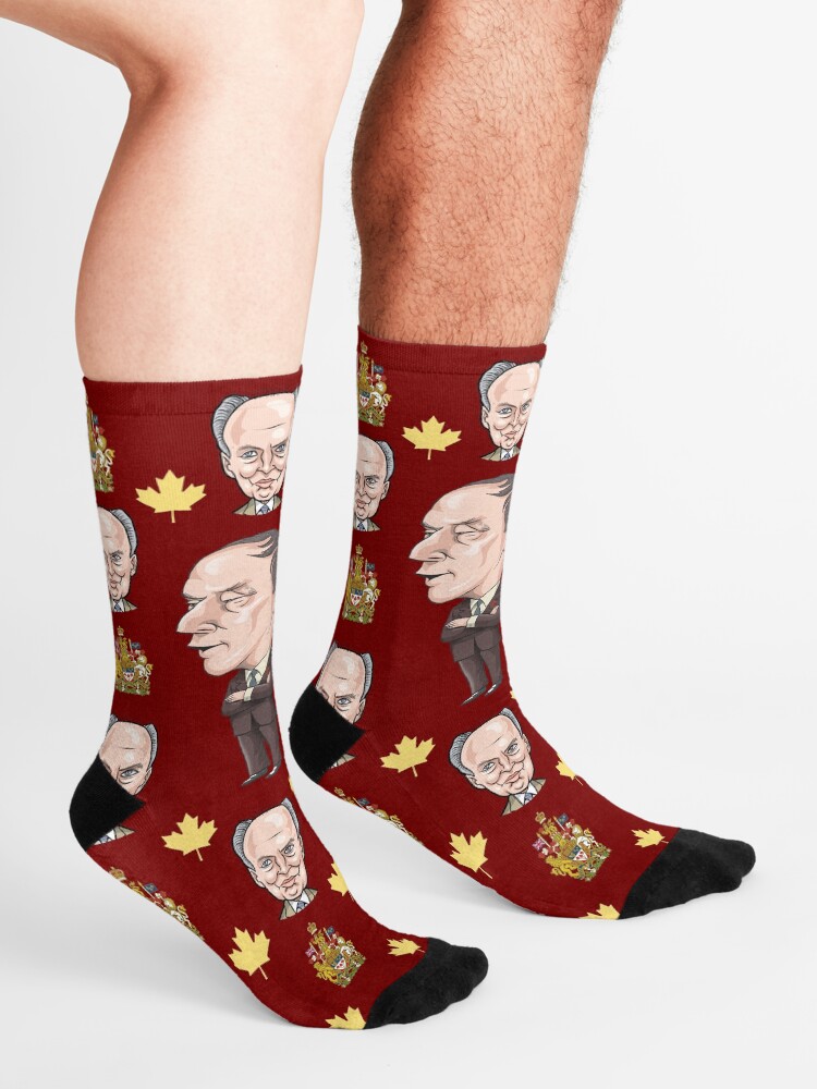 Alternate view of Pierre Trudeau Socks