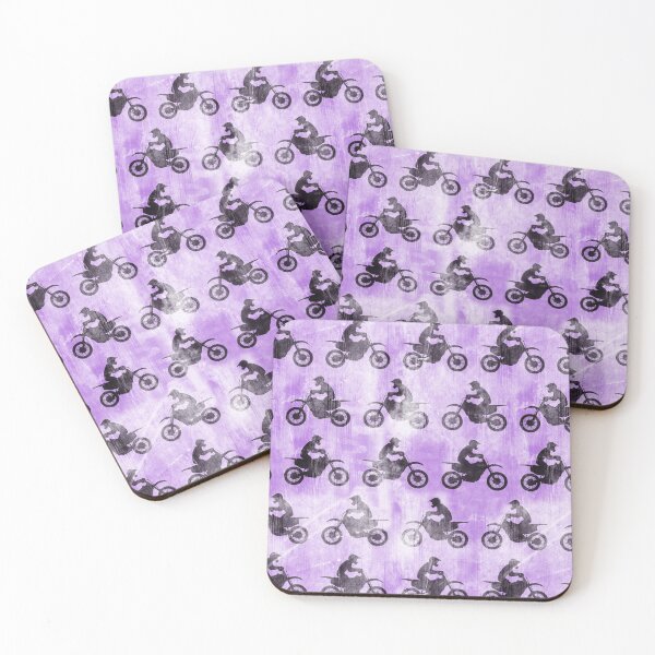 Item preview, Motocross Bikes - Purple designed and sold by littlearrow.