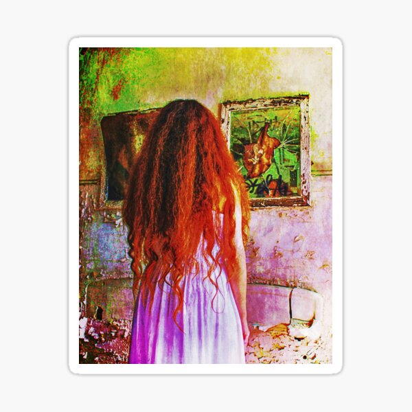 Item preview, The Broken Girl In The Mirror designed and sold by michaelsauerart.