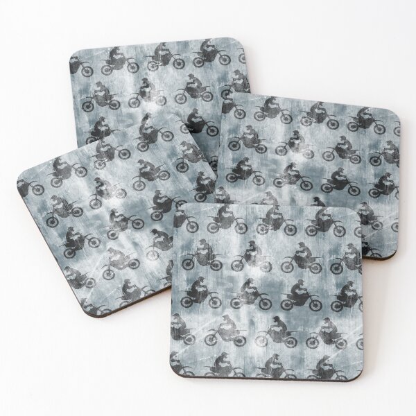 Item preview, Motocross Bikes - Faded Blue designed and sold by littlearrow.