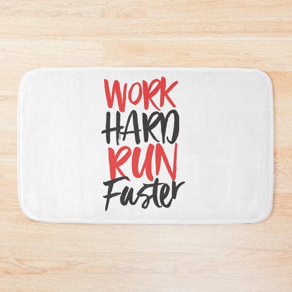 Item preview, work hard run faster designed and sold by ThiagoBeck.