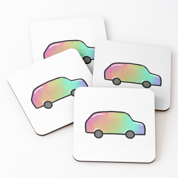 Item preview, Shiny Tie Dye Car designed and sold by PaulinaS.