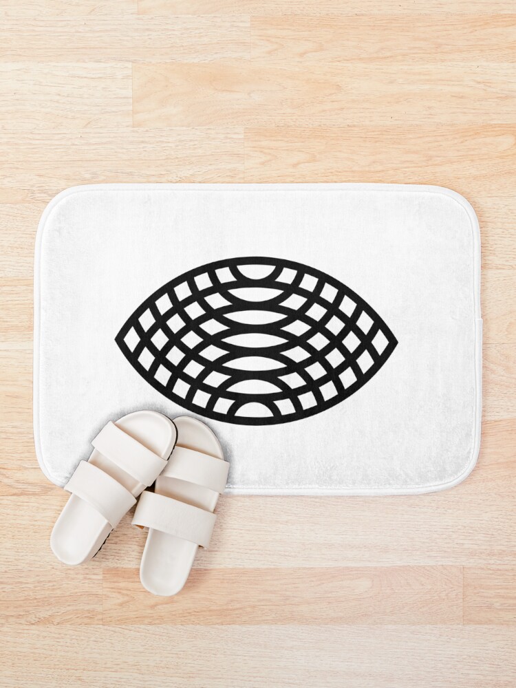 circle bath mat