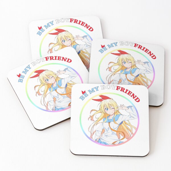 Item preview, Chitoge "BE MY BOYFRIEND" designed and sold by Hope Zero.