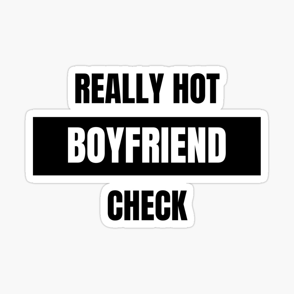 Really Hot Boyfriend Check - TIKTOK Meme Viral Video Design Postcard for  Sale by TikTokSwag | Redbubble