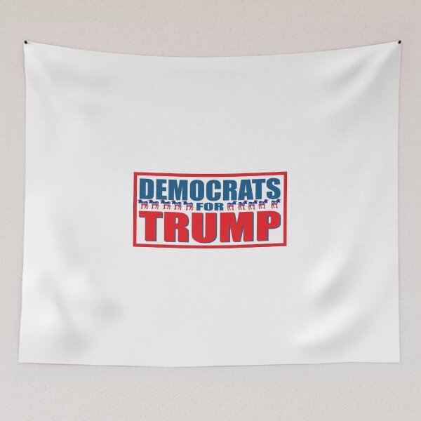 Item preview, Democrats for Trump designed and sold by SwampfoxDesign.