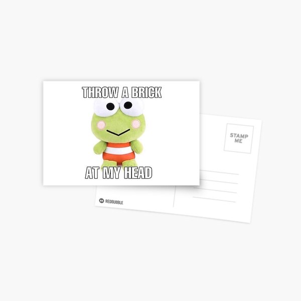 Epic Meme Postcards Redbubble - bruhmoment bruh roblox meme memes cursed cursedimage