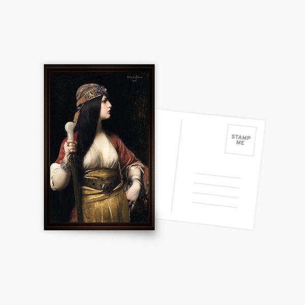 Judith by Jules Joseph Lefebvre Postcard