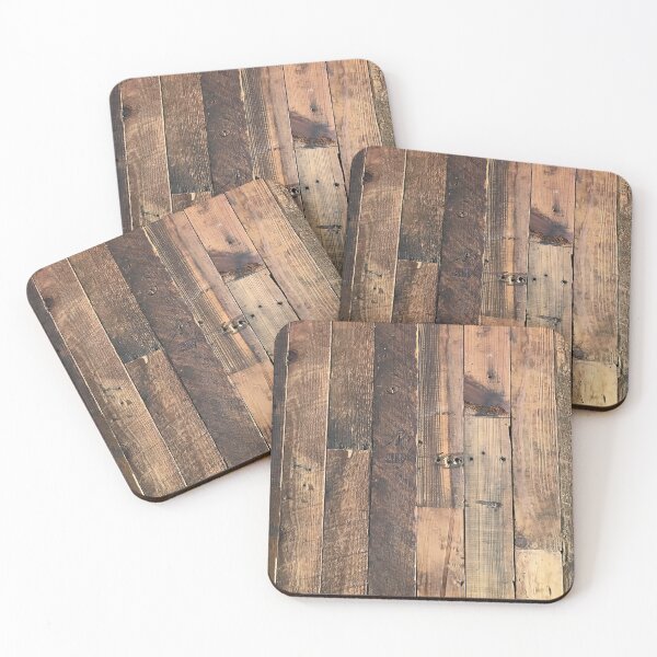 Item preview, primitive farmhouse western country hickory brown barn wood designed and sold by LEILA ART SPACE.