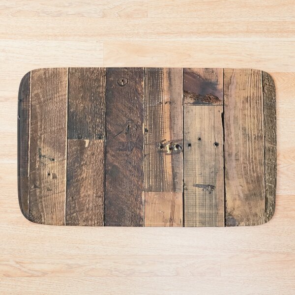 Item preview, primitive farmhouse western country hickory brown barn wood designed and sold by LEILA ART SPACE.