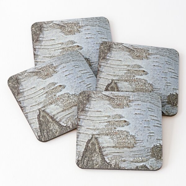 Item preview, rustic scandinavian nature tree bark white birch  designed and sold by LEILA ART SPACE.