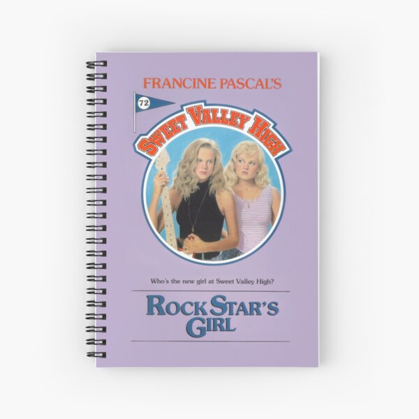 Aperçu de l'œuvre Rock Star Girl - Couverture de livre Sweet Valley High Series créée et vendue par Another Apple Club.