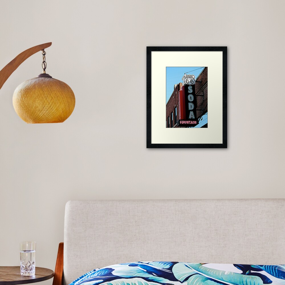 Item preview, Framed Art Print designed and sold by roadsidestills.