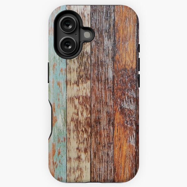 Item preview, 1980s primitive western country farmhouse brown barn wood designed and sold by LEILA ART SPACE.