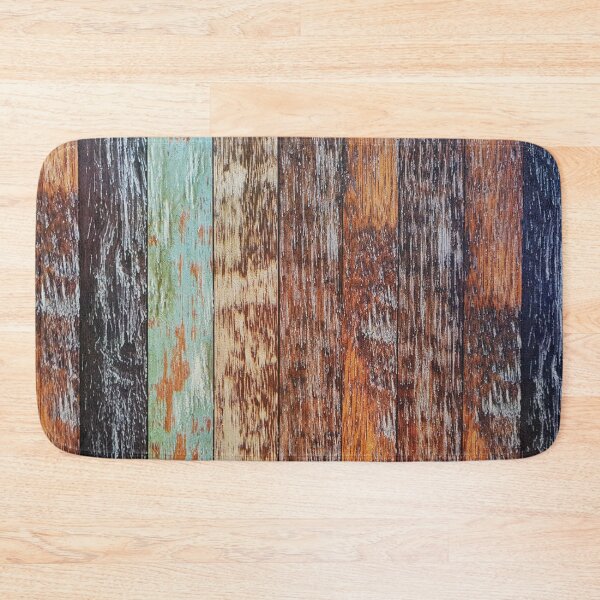 Item preview, 1980s primitive western country farmhouse brown barn wood designed and sold by LEILA ART SPACE.