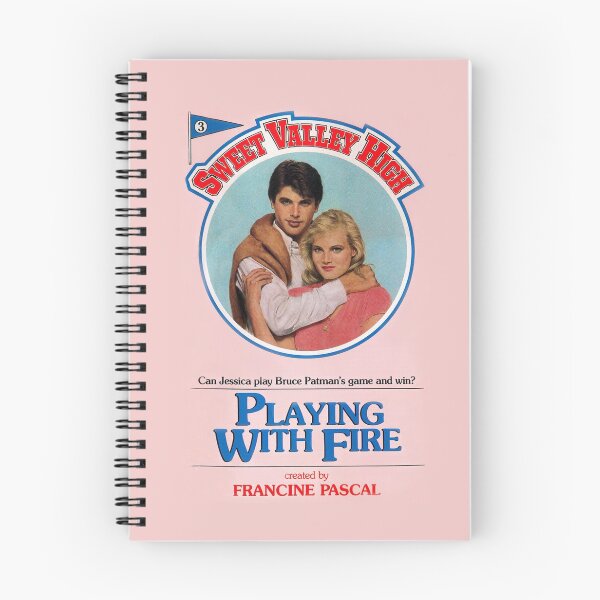 Item preview, Playing With Fire - Sweet Valley High Series Book Cover designed and sold by Plastic Memory Archive.