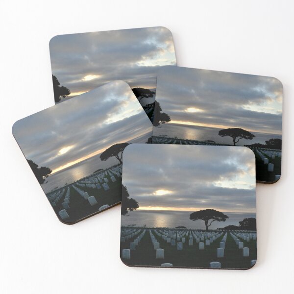 Item preview, Sunset Over Veteran Cemetery designed and sold by Eleu Tabares.