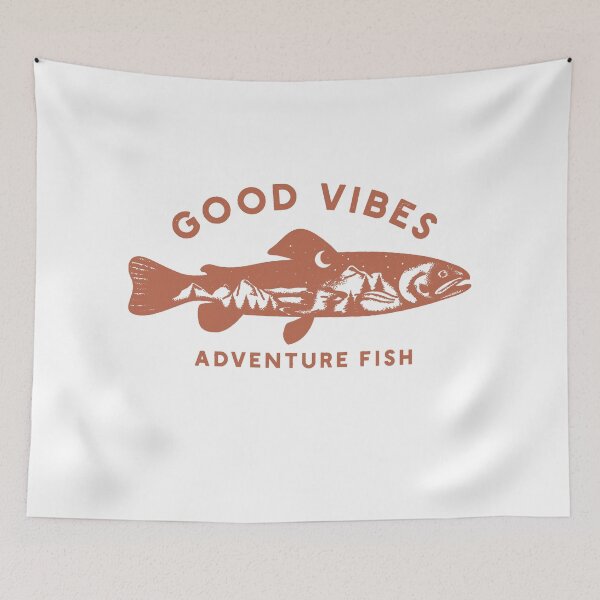 Item preview, adventure fish landscape background  designed and sold by crack dsg.
