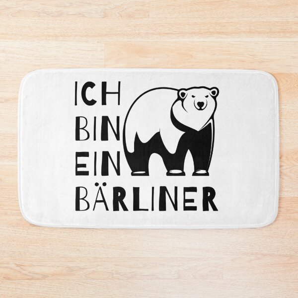Item preview, I am a Berliner, Bärliner, Berlin Berliner, gift, capital, Germany, Berliner Bär designed and sold by Rautee.