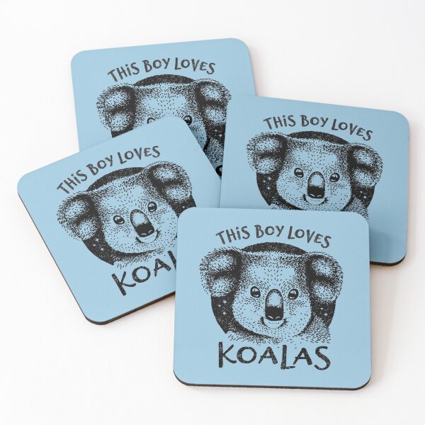 Item preview, Koala Gift for Boys - This Boy Loves Koalas designed and sold by Bangtees.